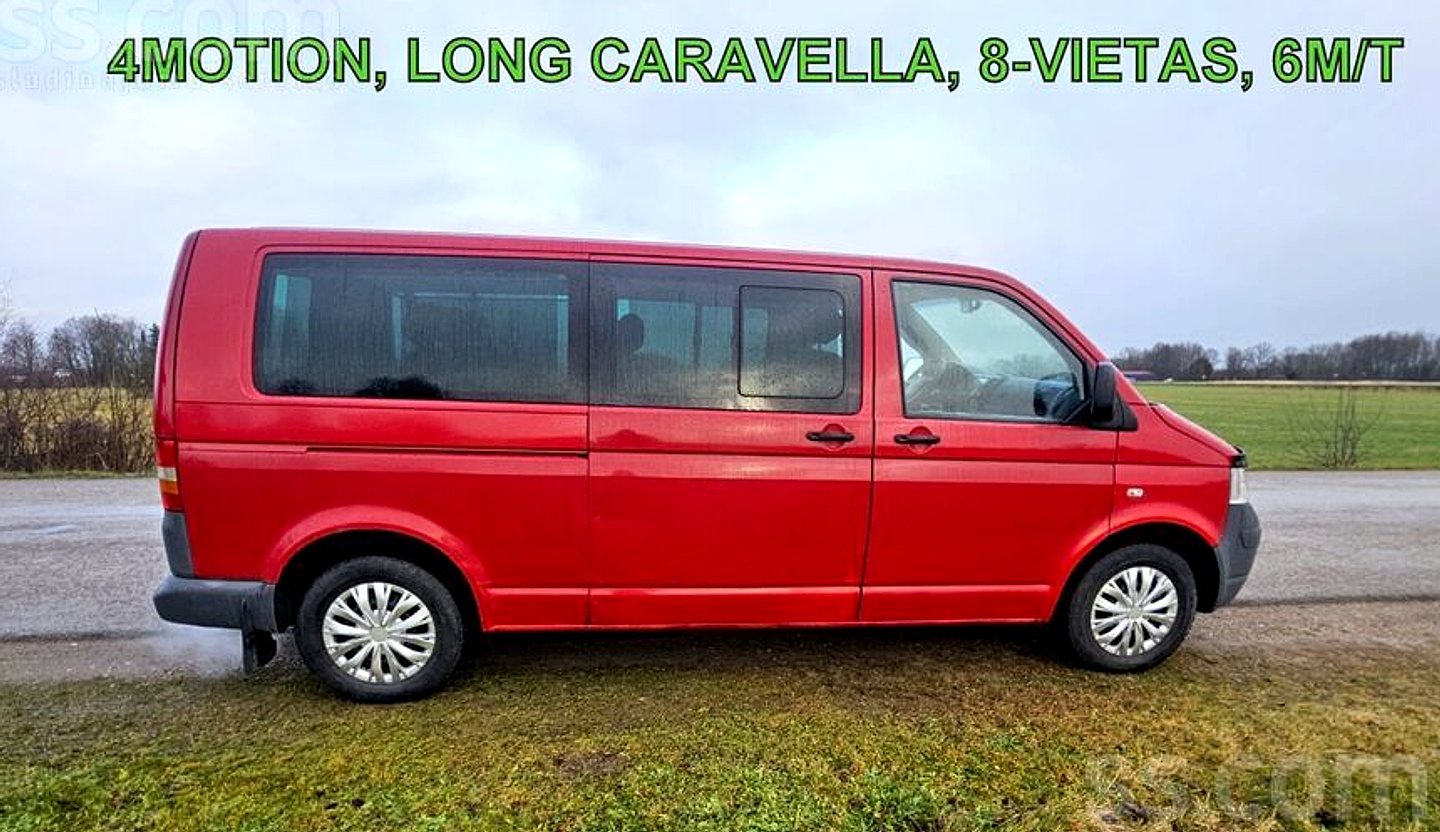 Volkswagen Caravelle, 2008. gads