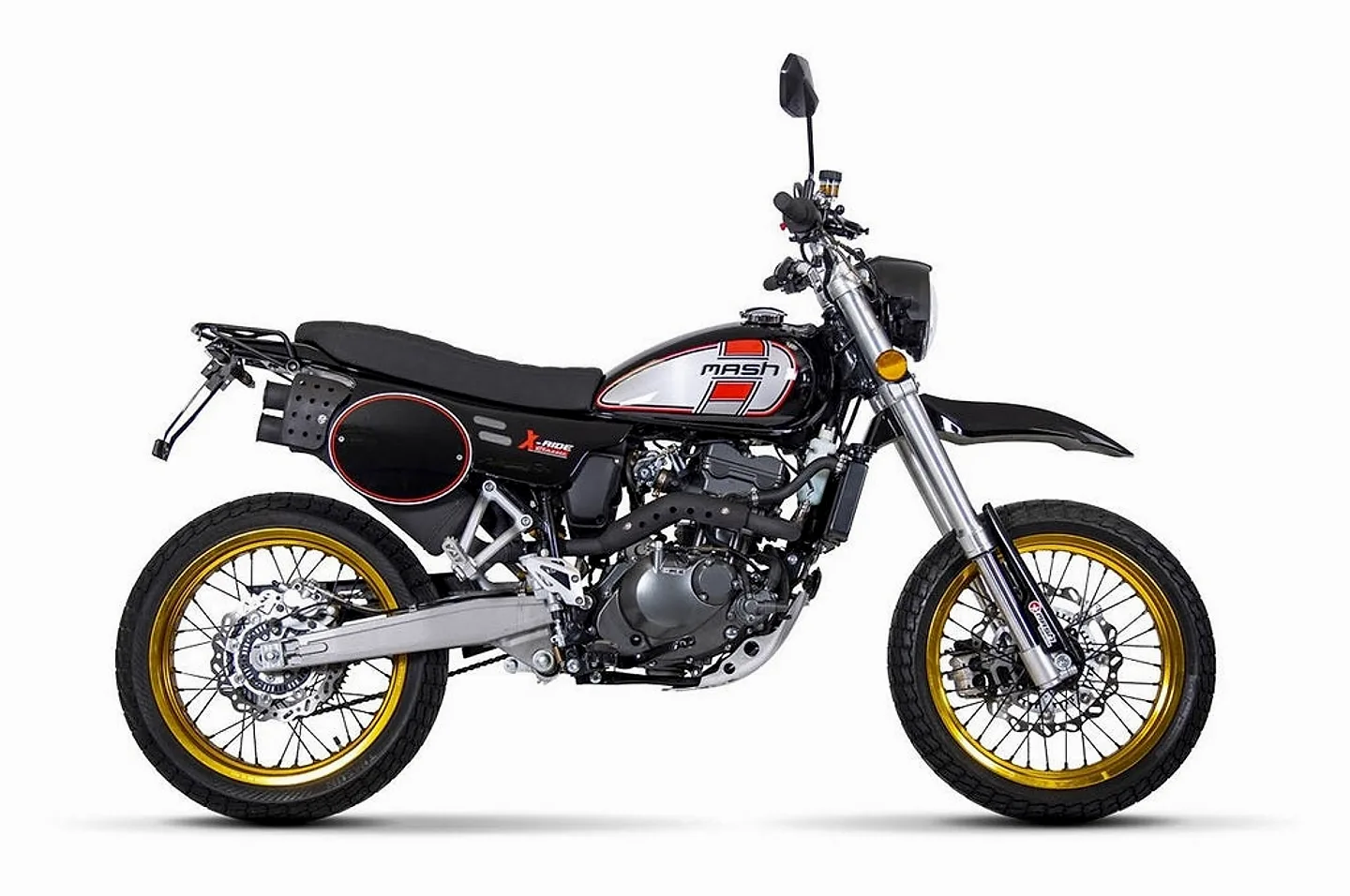 Mash X-Ride 125cc Black, 2026. gads