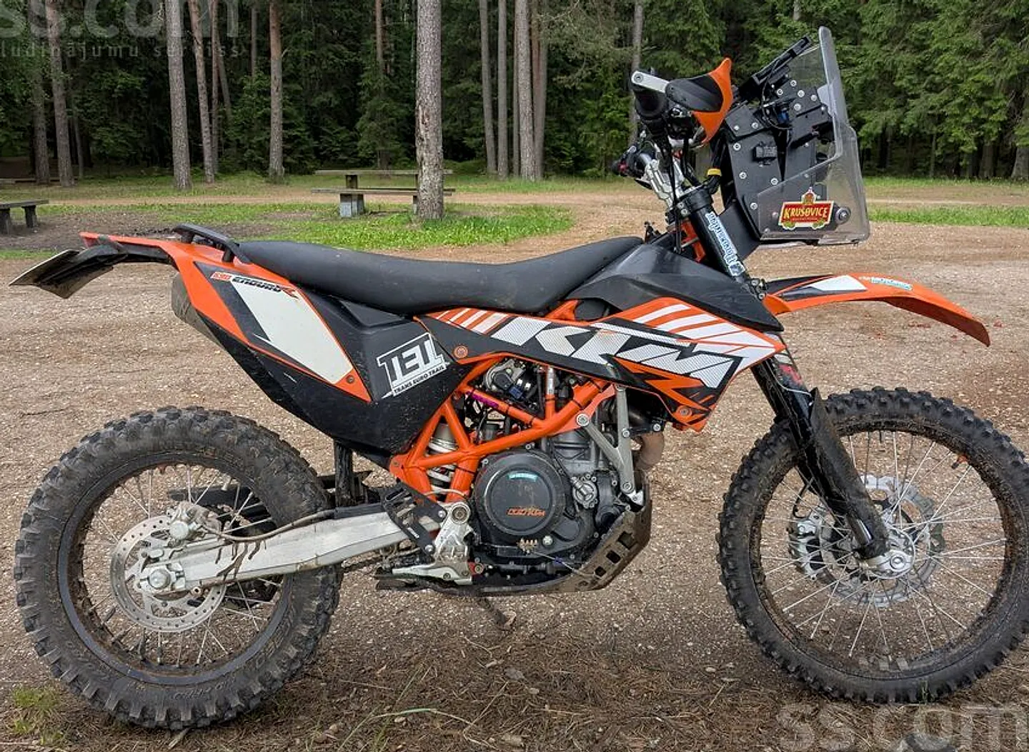 KTM 690 enduro r, 2012. gads