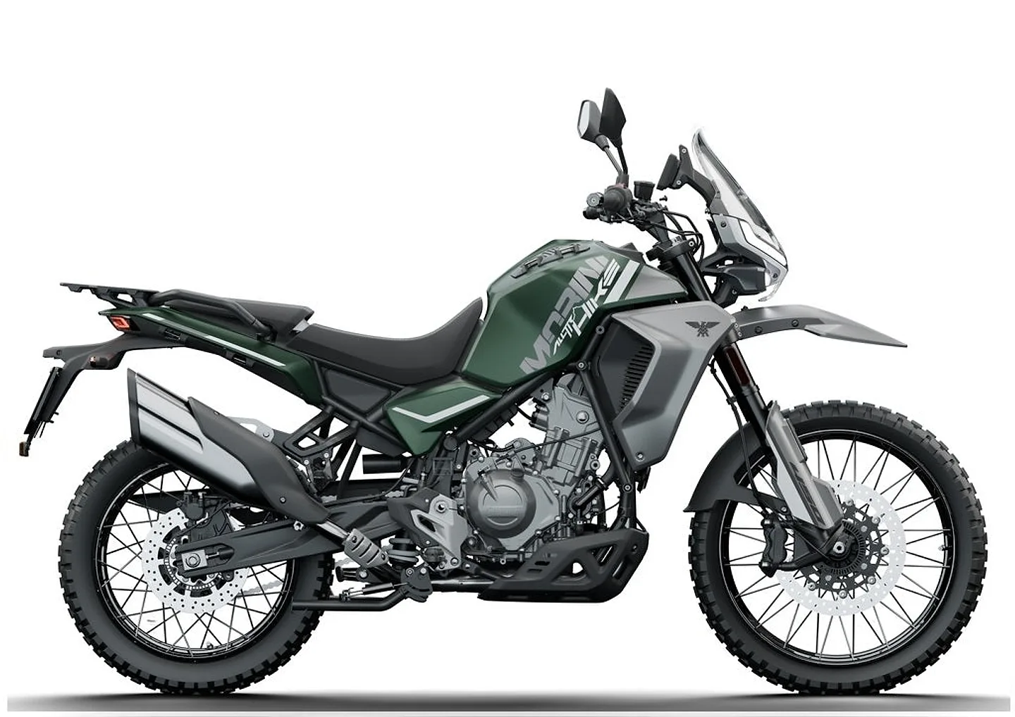 Moto Morini Alltrhike 450 STD Green, 2026. gads