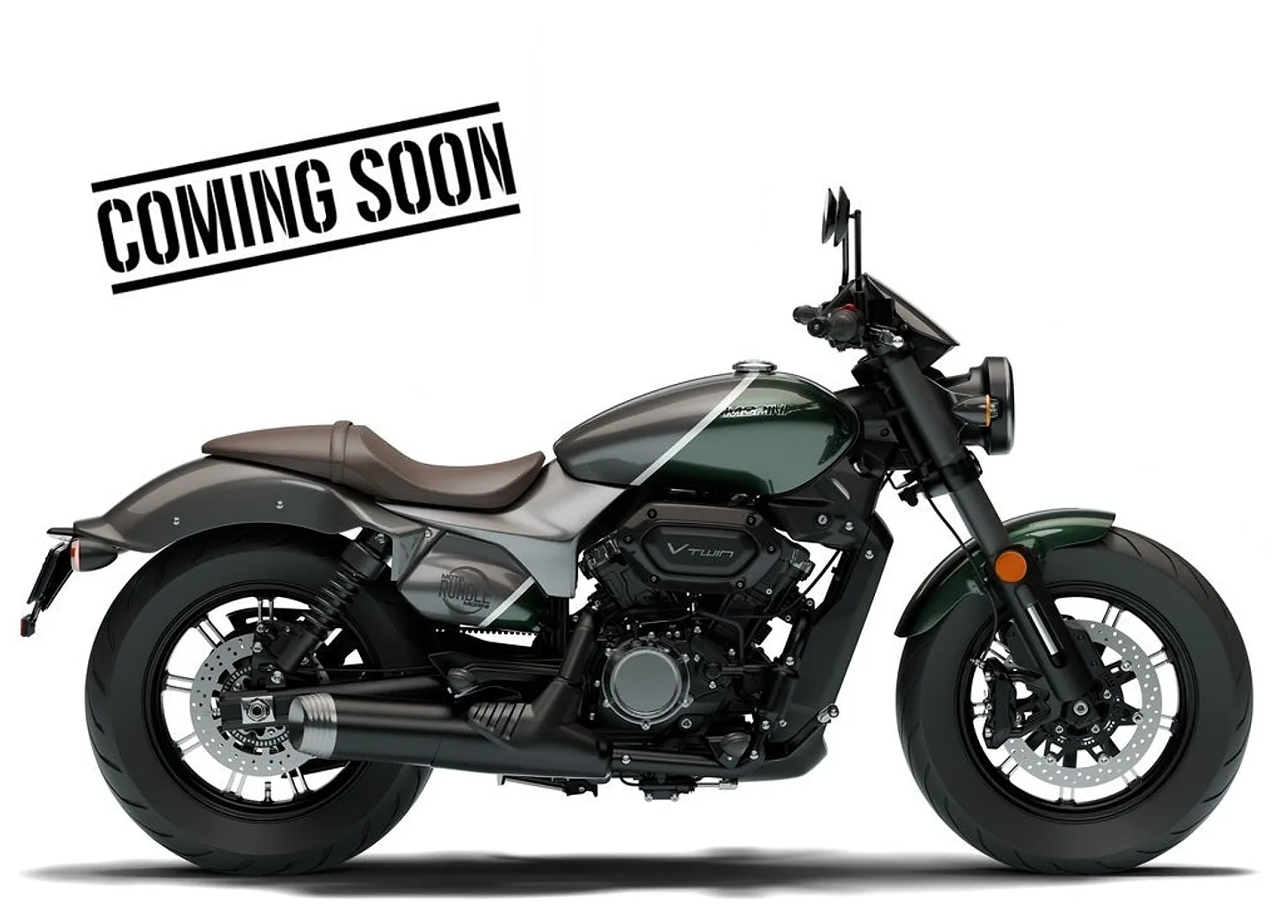 Moto Morini Rumble 350 Forest Green, 2026. gads