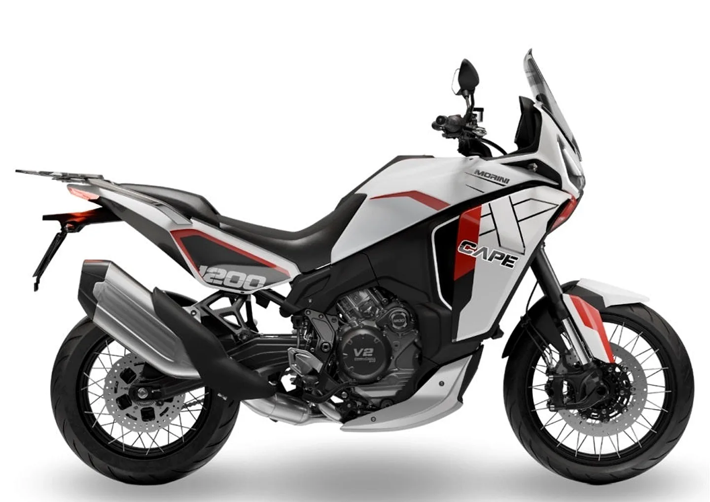 Moto Morini X-Cape 1200 Artic White, 2026. gads