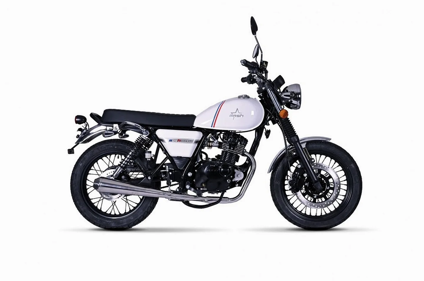 Mash Seventy White 124cc, 2026. gads