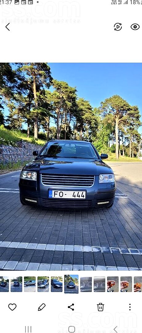 Volkswagen Passat (B5), 2003. gads