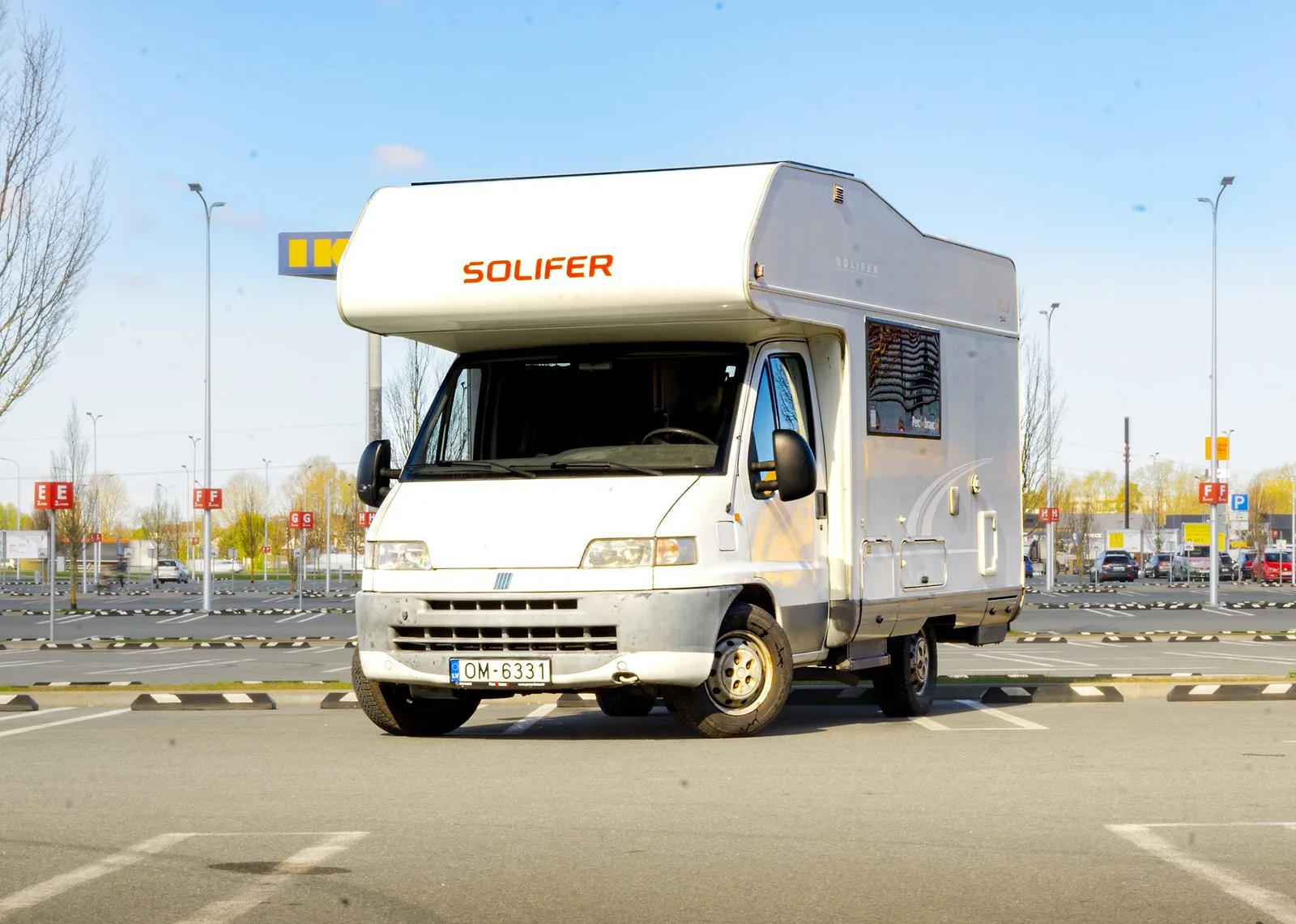 Fiat DUCATO KEMPERIS 6 SĒDVIETAS, 2002. gads