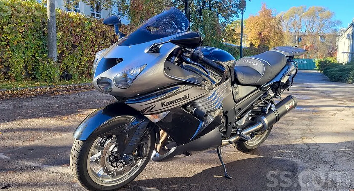Kawasaki Zzr 1400 abs, 2010. gads