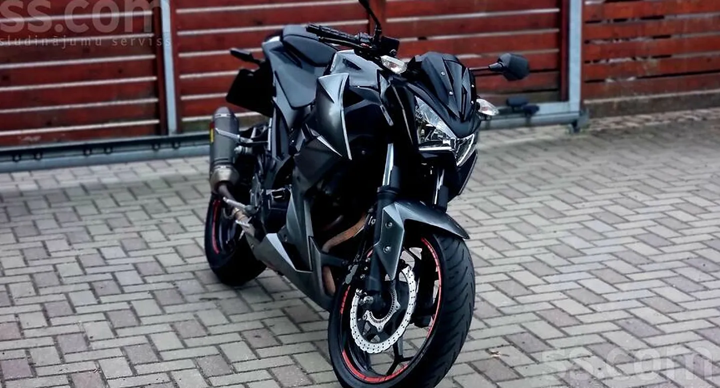 Kawasaki Z300 abs, 2017. gads