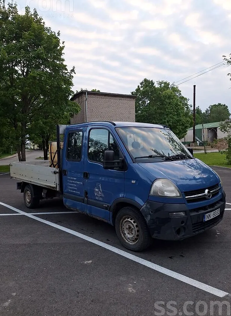 Opel Movano, 2008. gads