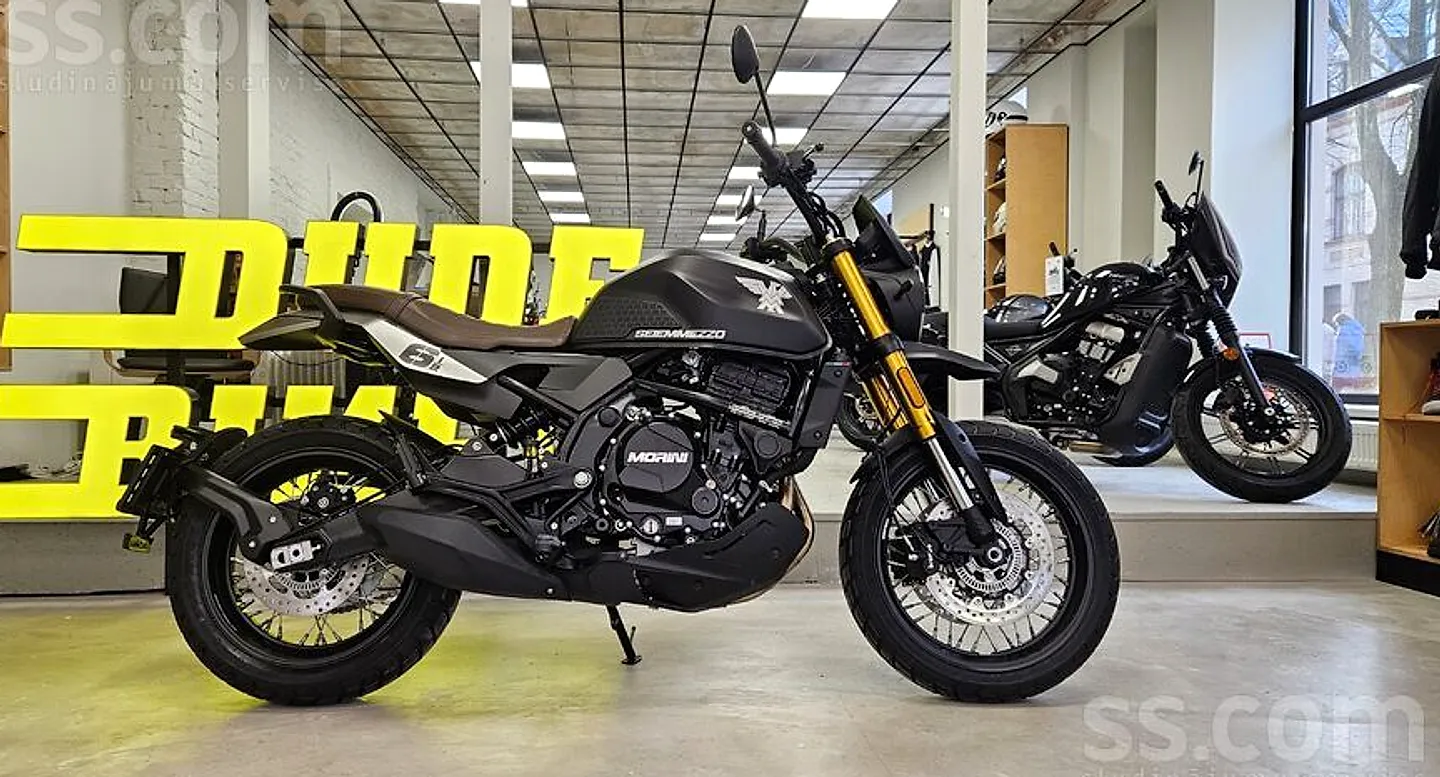 Moto morini Scr black, 2026. gads