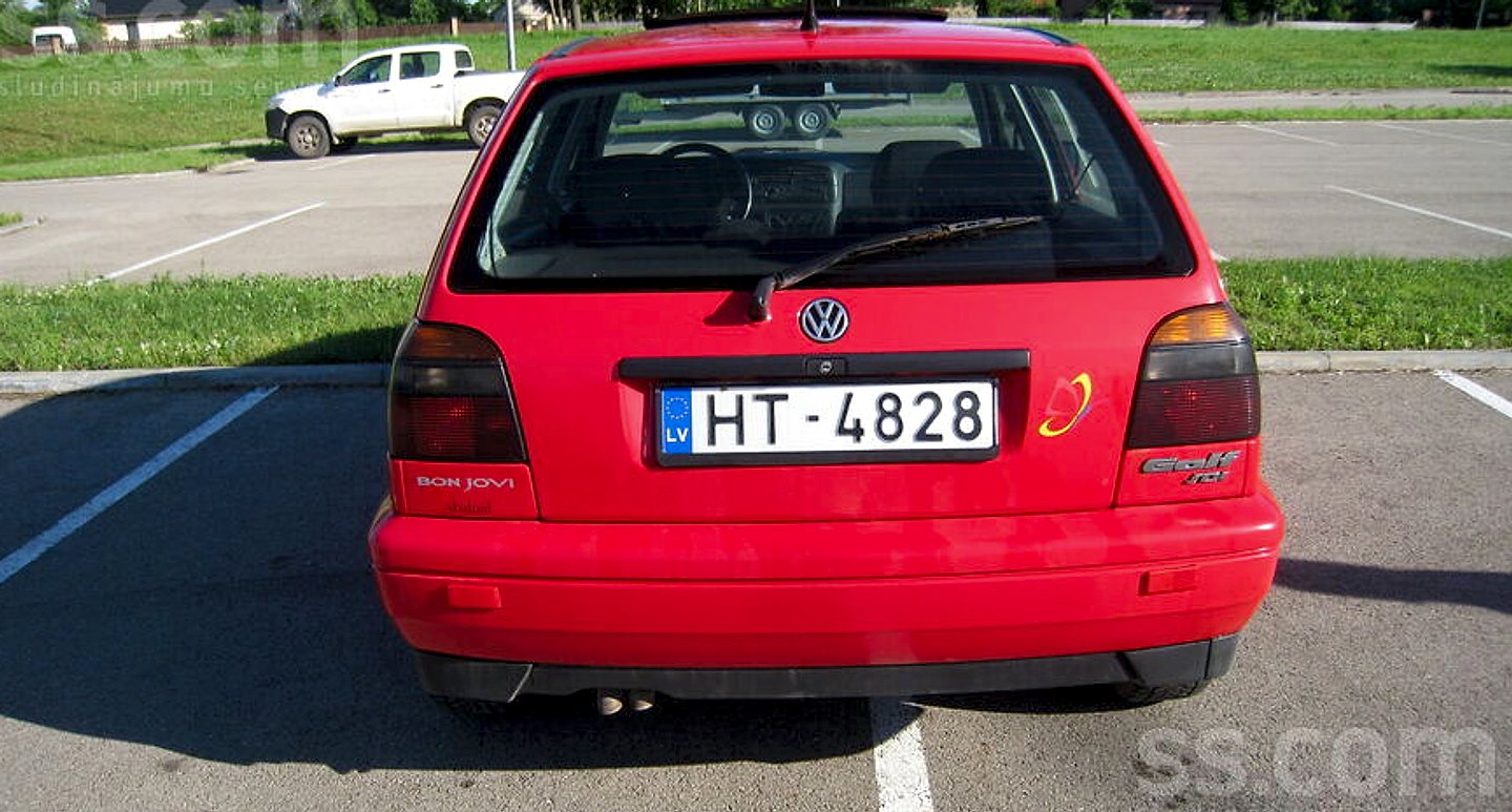 Volkswagen Golf 3, 1995. gads