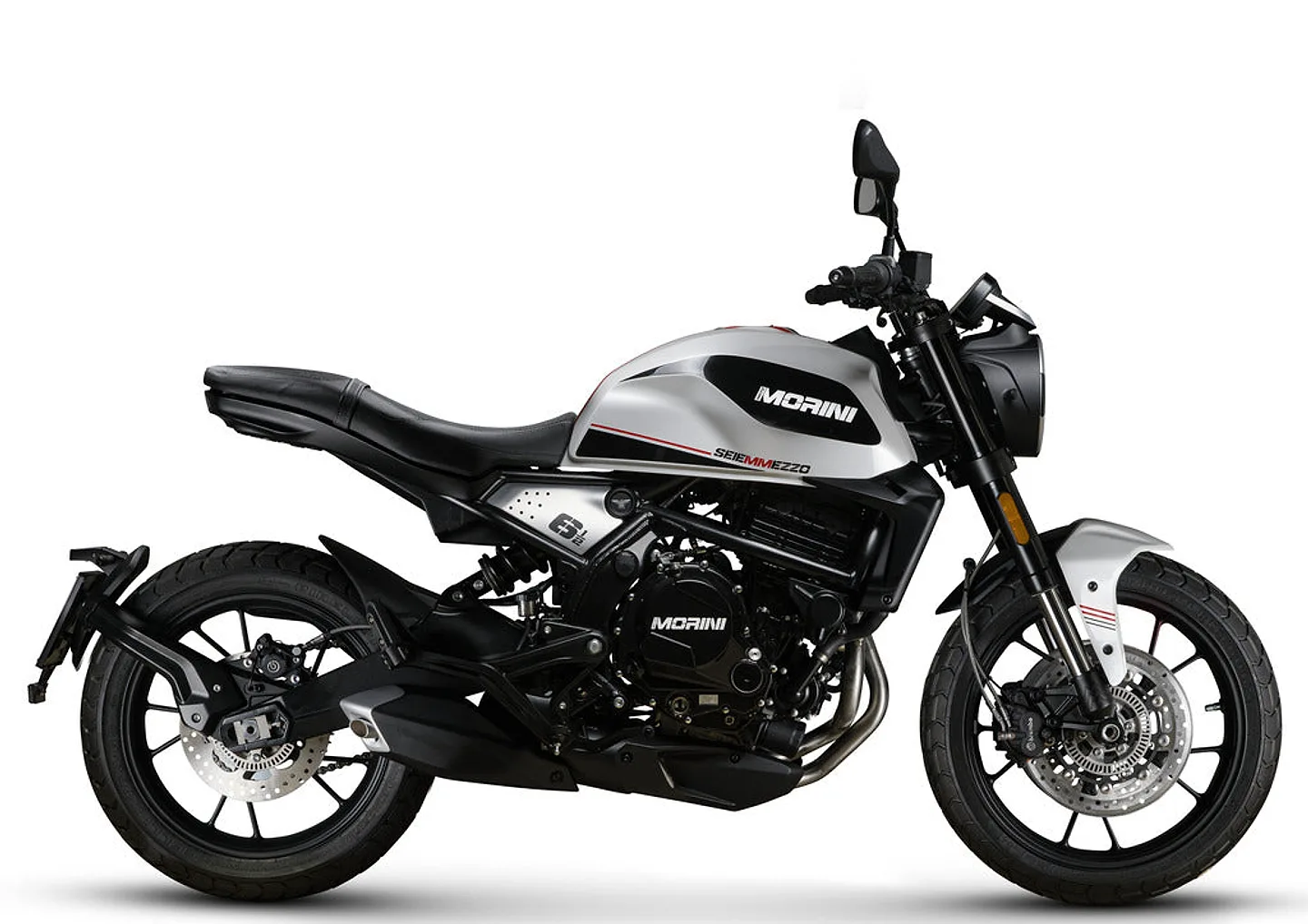Moto Morini Seiemmezzo STR 650cc Starlight White, 2026. gads