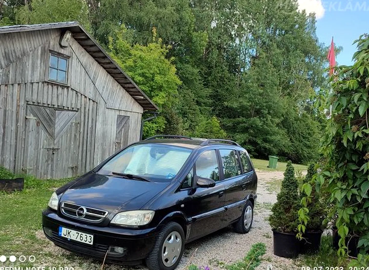 Opel Zafira, 2004. gads