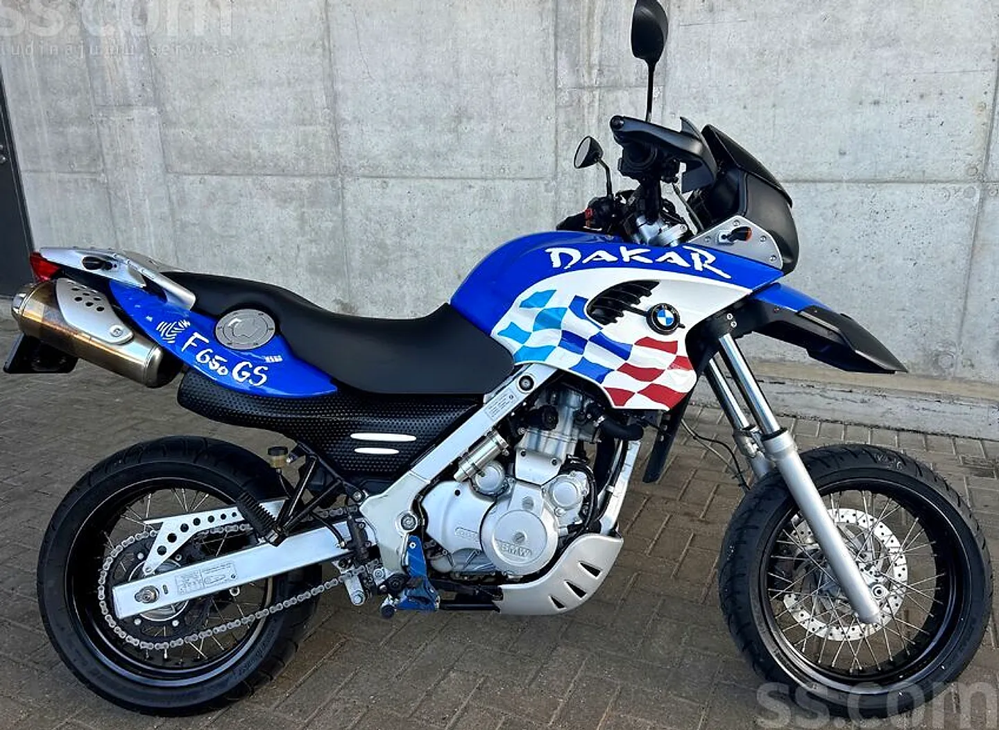 BMW F650Gs dakar, 2002. gads