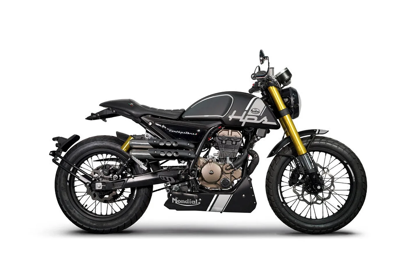 FB Mondial Hipster - HPS 125cc Darknight (ABS), 2026. gads