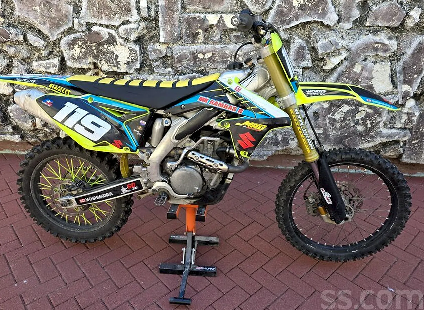 Suzuki Rmz 450, 2018. gads