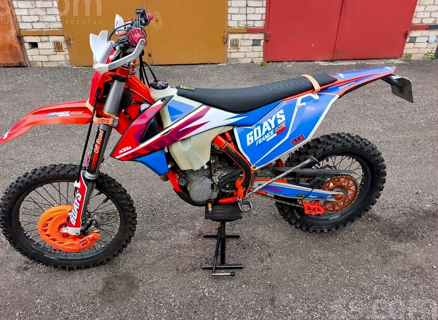 KTM 500 exc-f 6day, 2018. gads