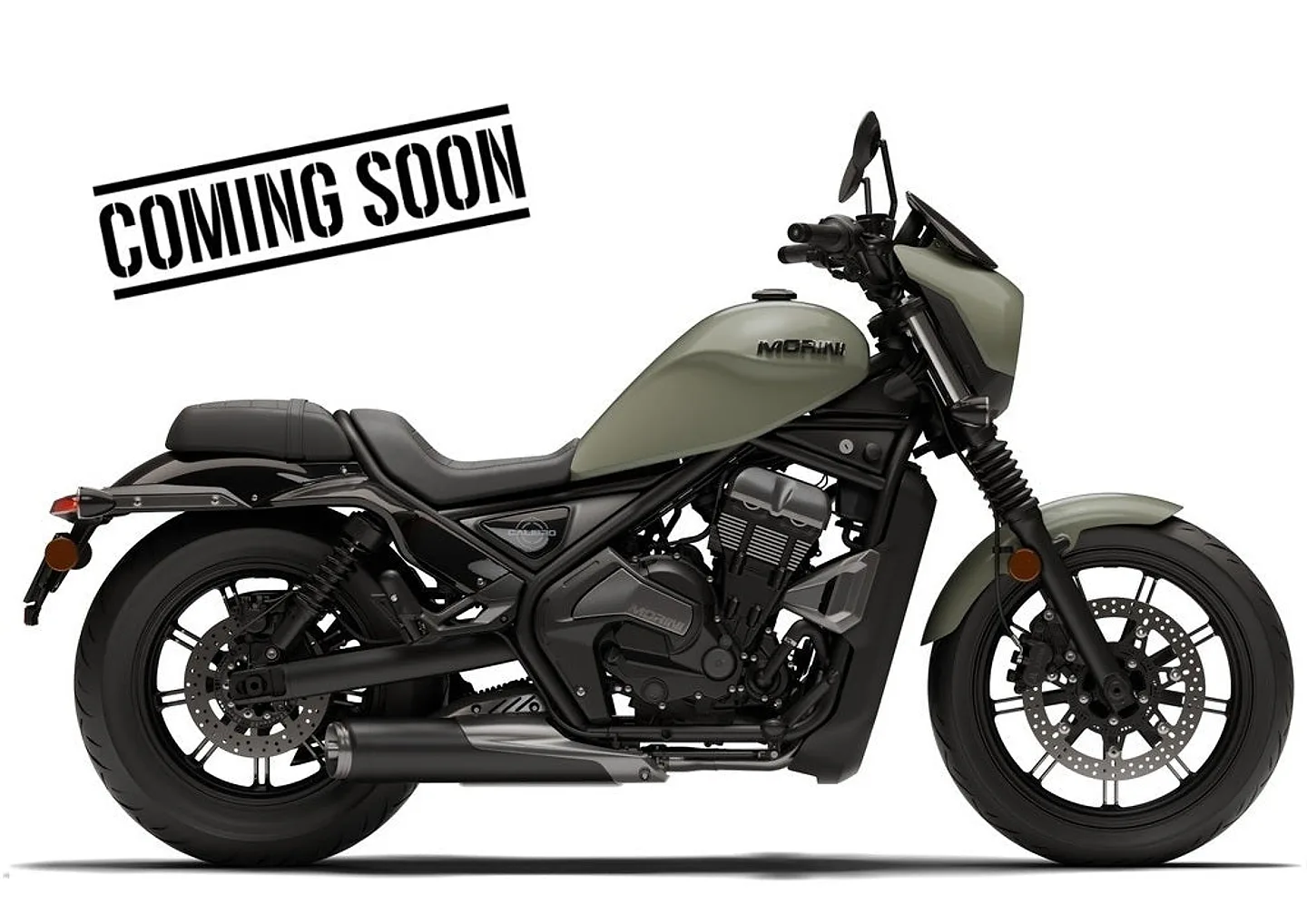 Moto Morini Calibro 700cc Custom Sage Green, 2026. gads