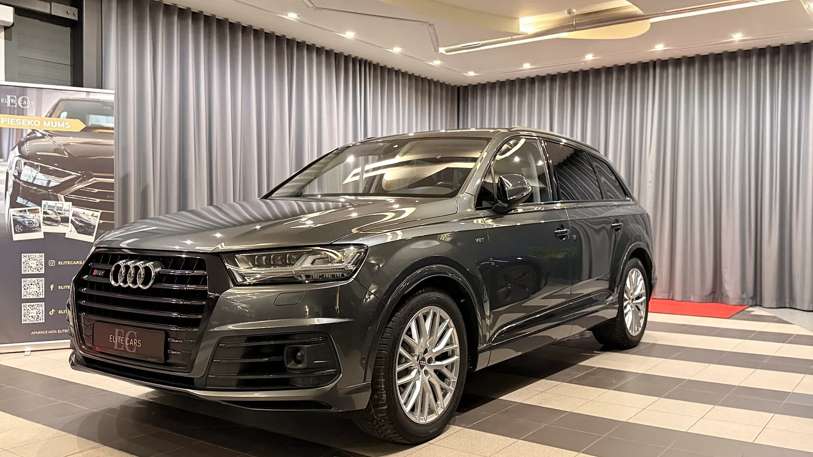 Audi Sq7, 2018. gads