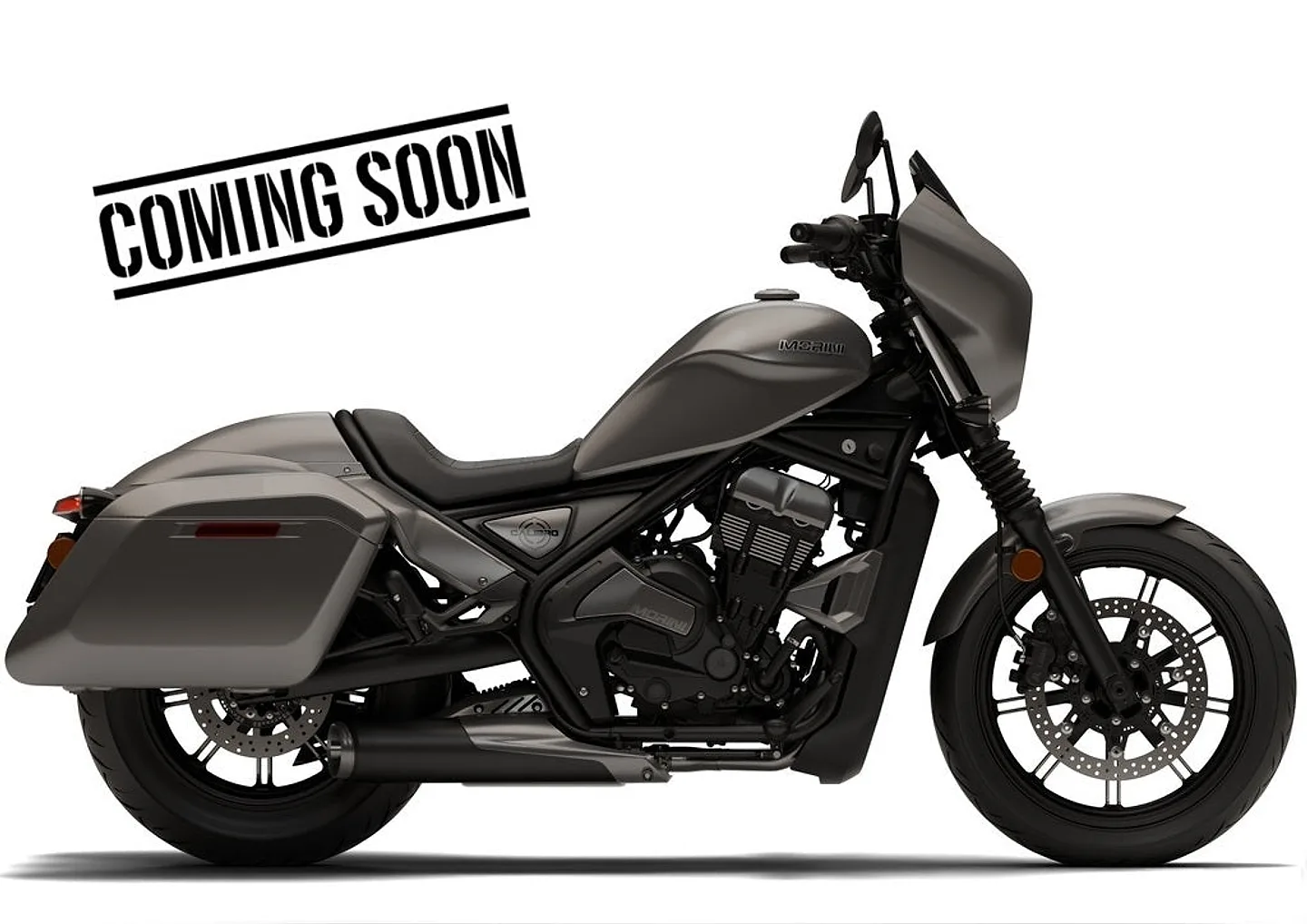 Moto Morini Calibro Bagger 700cc Garage Gray, 2026. gads