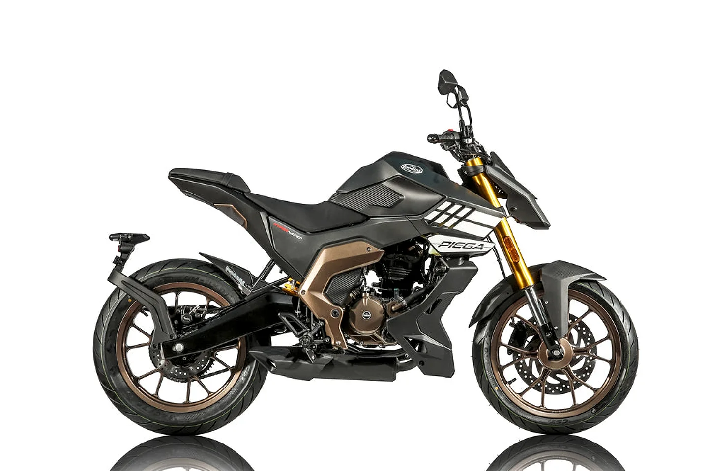 FB Mondial PIEGA 125cc (ABS) ANTHRACITE, 2026. gads