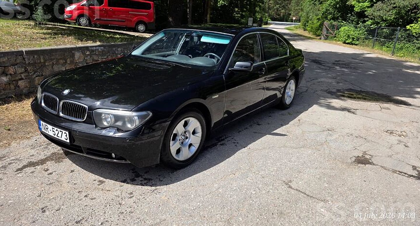 BMW 735, 2002. gads