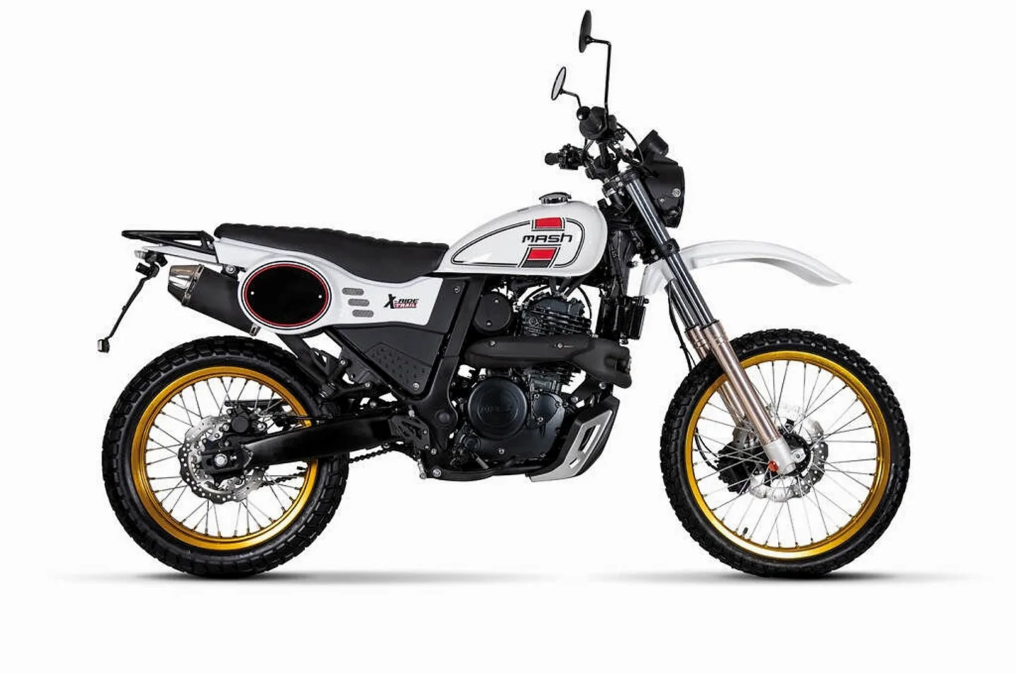 Mash X-RIDE Trail 21' 650cc - White, 2026. gads