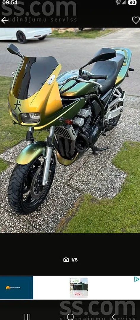 Yamaha Fzs 600