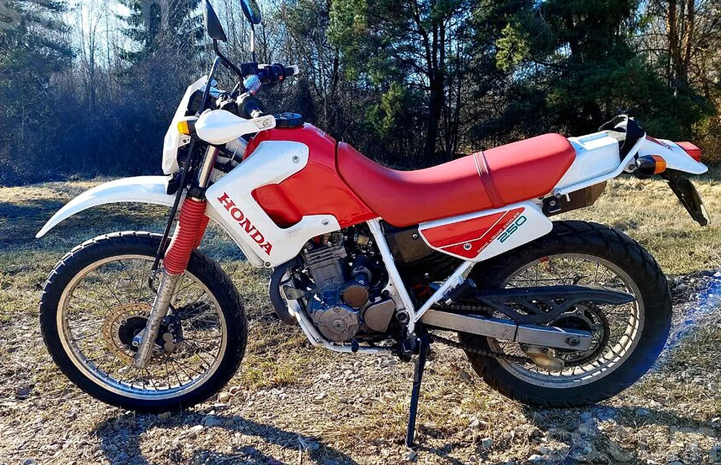 Honda Xl 250 degree