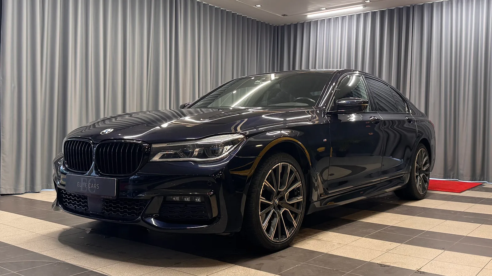 BMW 740, 2017. gads