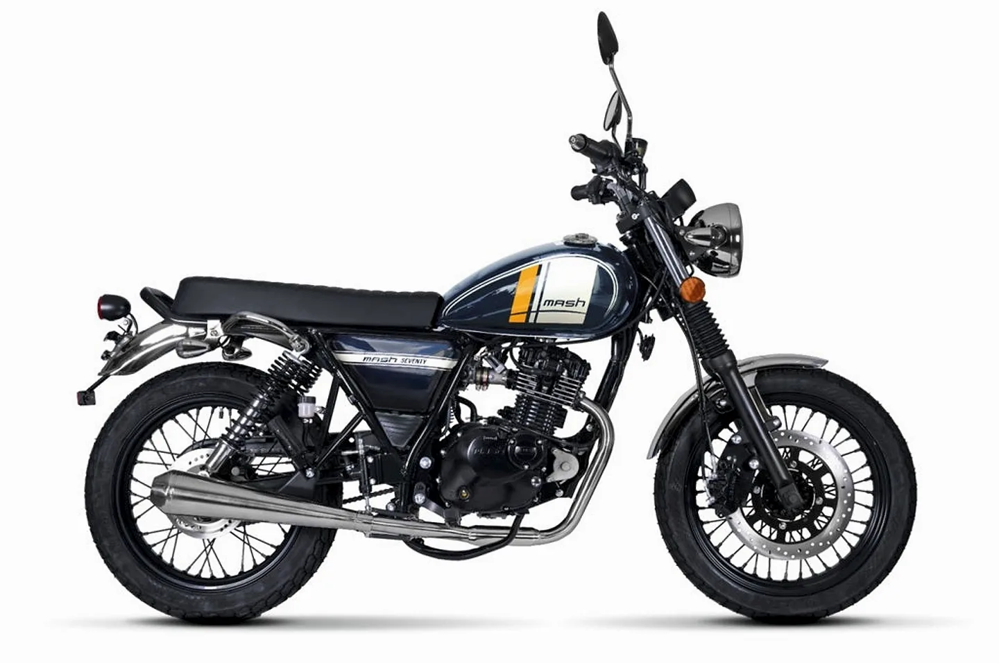 Mash Seventy Cosmic Blue 124cc, 2026. gads