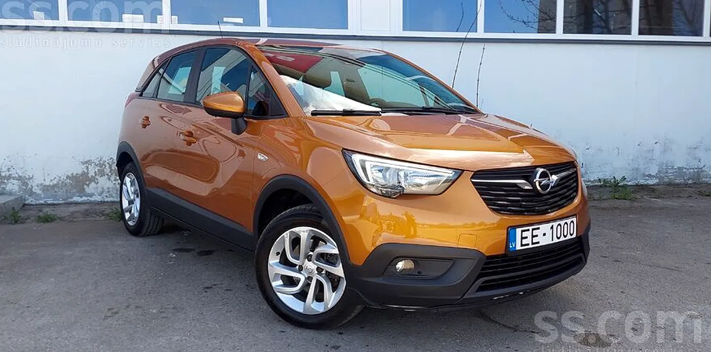 Opel Crossland X, 2017. gads